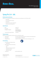 Spray fix 2.0 10L - TF